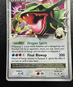 Rayquaza C LV.X DP47 Holo Promo Diamond and Pearl Promos MP - Image 3