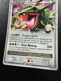 Rayquaza C LV.X DP47 Holo Promo Diamond and Pearl Promos MP - Image 4
