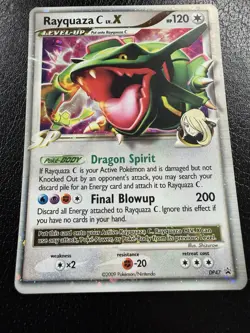 Rayquaza C LV.X DP47 Holo Promo Diamond and Pearl Promos MP - Image 5