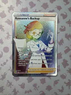 Roseanne's Backup - 180/172 - Pokemon Brilliant Stars Sword Shield Secret NM - Image 1