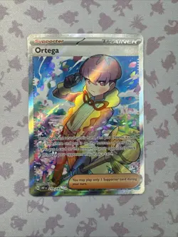Ortega - 219/197 - Pokemon Obsidian Flames Full Art Ultra Rare Card NM - Image 1