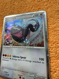 Pokemon TCG Rayquaza SL10 (Shiny) Holo Call of Legends DMG - Image 2