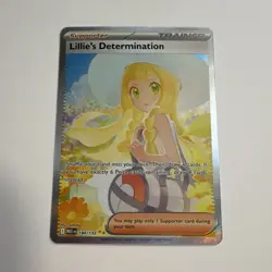 Pokemon: Mega Evolution, Lillie's Determination 184/132 (Special IR, NM) - Image 1