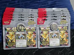 Pokemon TCG Mega Evolution Ascended Heroes Larry’s Komala 2 Pack Blister Sealed - Image 1