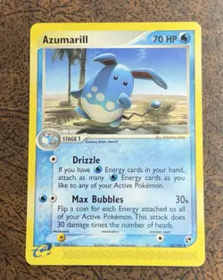 Azumarill 30/100 Sandstorm Uncommon Pokemon Card - Image 1
