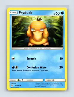Psyduck 40/236 Common Cosmic Eclipse Pokemon Lightly Played - Image 1