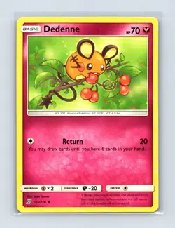 Dedenne 145/236 Uncommon Unified Minds Pokemon Lightly Played - Image 1