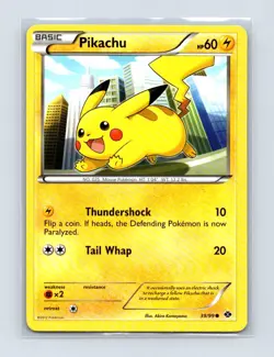 Pikachu 39/99 Common Next Destinies Pokemon Lightly Played - Image 1