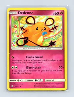 Dedenne 88/131 Uncommon Forbidden Light Pokemon Lightly Played - Image 1