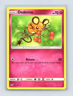 Dedenne 145/236 Uncommon Unified Minds Pokemon Lightly Played - Image 1