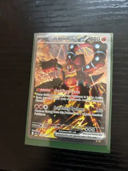 Pokemon VOLCANION EX 182/159 SIR Journey Together SPECIAL ILLUSTRATION RARE NM - Image 2