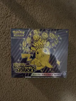 Pokemon TCG Surging Sparks Elite Trainer Box New Sealed - Image 1