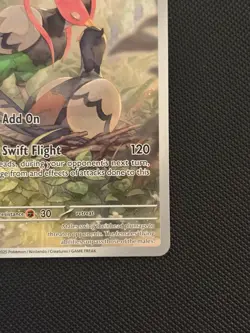 Pokemon TCG Black Bolt 150/086 Unfezant Illustration Rare - NM - Image 5