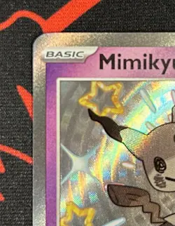 The Pokemon Company Mimikyu 160/091 SV: Paldean Fates Shiny Rare Holo EN 70 HP - Image 2