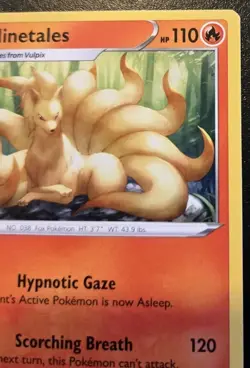 Ninetales 018/195 Uncommon Sword & Shield: Silver Tempest Pokemon TCG - Image 3