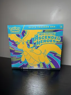 Pokemon TCG Mega Evolution Ascended Heroes ETB Elite Trainer Box FACTORY SEALED - Image 1