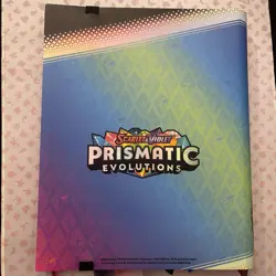 Pokemon TCG Prismatic Evolutions Collector Binder *new* (Only Binder, No Packs) - Image 3