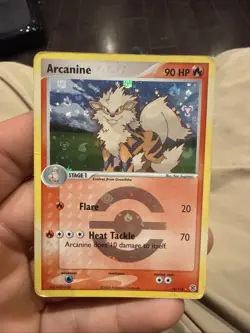 Arcanine 18/112 EX FireRed LeafGreen FRLG 2004 Reverse Holo Rare Pokemon Card - Image 1