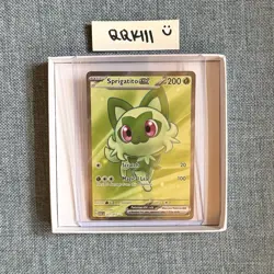 Sprigatito EX 251/217 Ascended Heroes Full Art Holo Rare Pokemon Card NM/M - Image 1