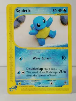 Squirtle - Expedition base #131 - POKEMON - C9 - Image 1