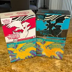 Pokemon ETBs lot, Ascended Heroes x2, Black Bolt, White Flare, New and Sealed - Image 1