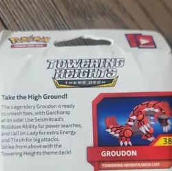 Pokemon lot of TCG Sun&Moon Cosmic Eclipse Themed Deck Towering Heights Groudon - Image 4