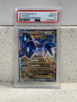POKEMON 2015 LATIOS EX XY72- [Black Star Promo]- GEM MINT- PSA 10 - Image 1