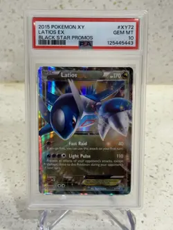 POKEMON 2015 LATIOS EX XY72- [Black Star Promo]- GEM MINT- PSA 10 - Image 3