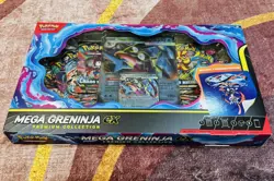 Pokemon TCG: Mega Greninja ex Premium Collection New & Sealed - Image 1