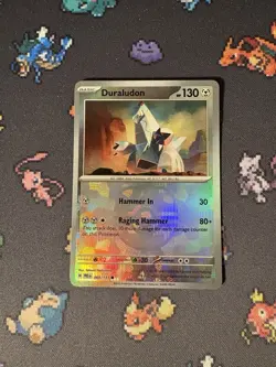 Pokemon Cards Duraludon 069/131 Master Ball Reverse Prismatic Evolutions - (NM) - Image 1