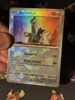 Pokemon Cards Duraludon 069/131 Master Ball Reverse Prismatic Evolutions - (NM) - Image 2