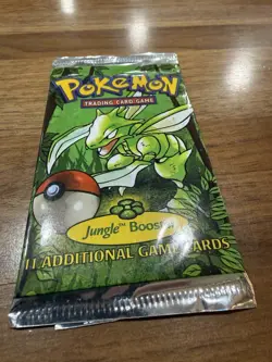 Pokemon Jungle Booster Pack Scyther Artwork ~21.0g WOTC Sealed Vintage - Image 2
