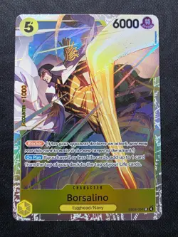 One Piece TCG Borsalino EB04-058 SR Adventure on Kami's Island NM English - Image 1
