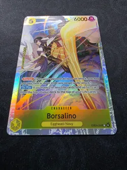 One Piece TCG Borsalino EB04-058 SR Adventure on Kami's Island NM English - Image 3
