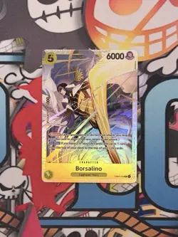 Borsalino EB04-058 SR Adventure On Kami's Island One Piece TCG Eng NM - Image 1