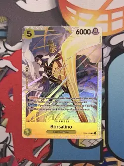 Borsalino EB04-058 SR Adventure On Kami's Island One Piece TCG Eng NM - Image 2