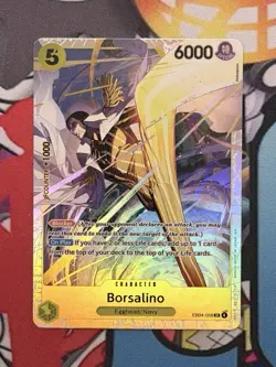 Borsalino EB04-058 SR Adventure On Kami's Island One Piece TCG Eng NM - Image 3