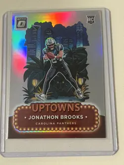2024 Panini Donruss Optic Uptowns Jonathan Brooks #13 Rookie 🔥 SP Insert RC - Image 3