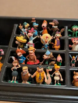 *Used* Lot Of 65 Vintage Marx Disneykins Hanna Barbara Tinykins Flintstones Cats - Image 4