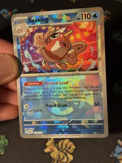 Pokemon Cards Seaking 021/131 Master Ball Reverse Prismatic Evolutions - (NM) - Image 3
