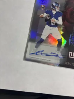 Topps 2025 Signature Class Jaxson Dart RC AUTO /275 New York Giants #106 - Image 5