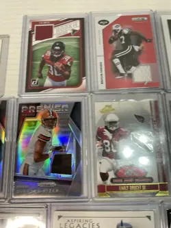 Huge Mega Lot Of Football Jersey/patch Cards NFL - Image 4