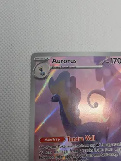 Aurorus 092/088 Perfect Order Pokemon Card Near Mint Condition Rare Holo - Image 5