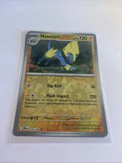 Manectric Reverse Holo Uncommon Card Sv10: Destined Rivals 076/182 - Image 1