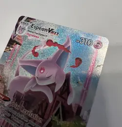 Espeon VMAX (Alternate Art Secret) 270/264 Swsh08: Fusion Strike Holo Pokemon NM - Image 4