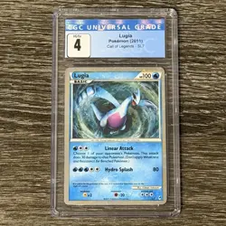 Lugia Holo Pokemon Call Of Legends 2011 SL7 CGC 4 - Image 1