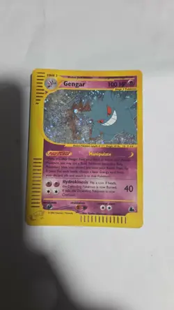 Gengar H9/H32 Skyridge Holo Rare 100 HP Stage 2 English Pokemon OBO - Image 3