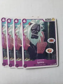 ONE PIECE Card Game Paramount War 4X SPHINX OP02-088 C English - Image 1