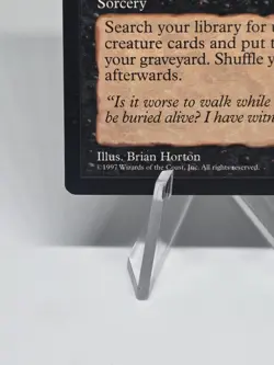 Magic The Gathering TCG Buried Alive Weatherlight Regular MTG Vintage 1997 - Image 4