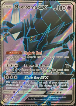 Necrozma GX (Full Art) 134/147 Sm-Burning Shadows Holo - Pokemon Card - Image 1